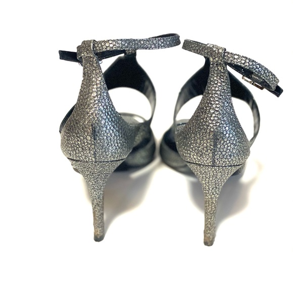 LK Bennett Delphia Metallic Leather Sandals - Picture 6 of 10